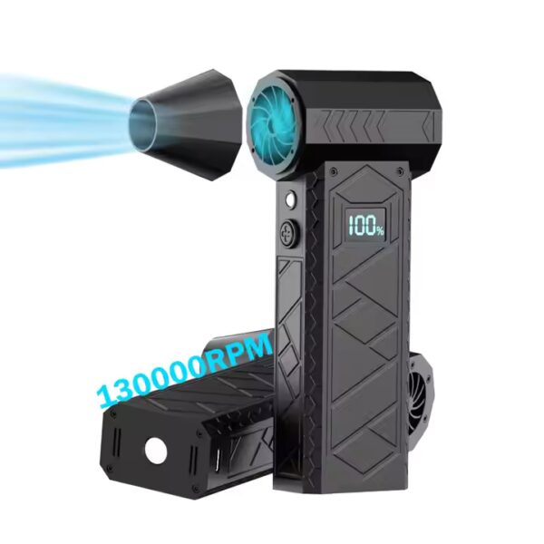 2025 Mini High Speed 130000 Rpm Blower Multi Function Super Fan Snow Turbos Jet Violent Fan